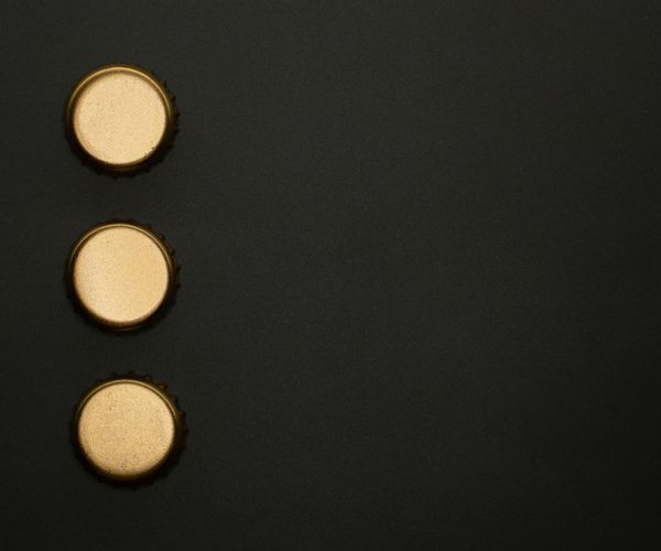 Three abstract circles representing different yoga styles.